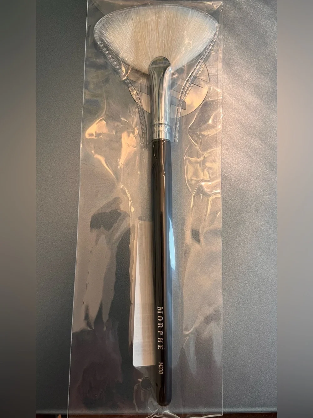 5 pc Giorgio Armani & Morphe Brush Set~ Contour, Spot Concealer, Crease, & Fan